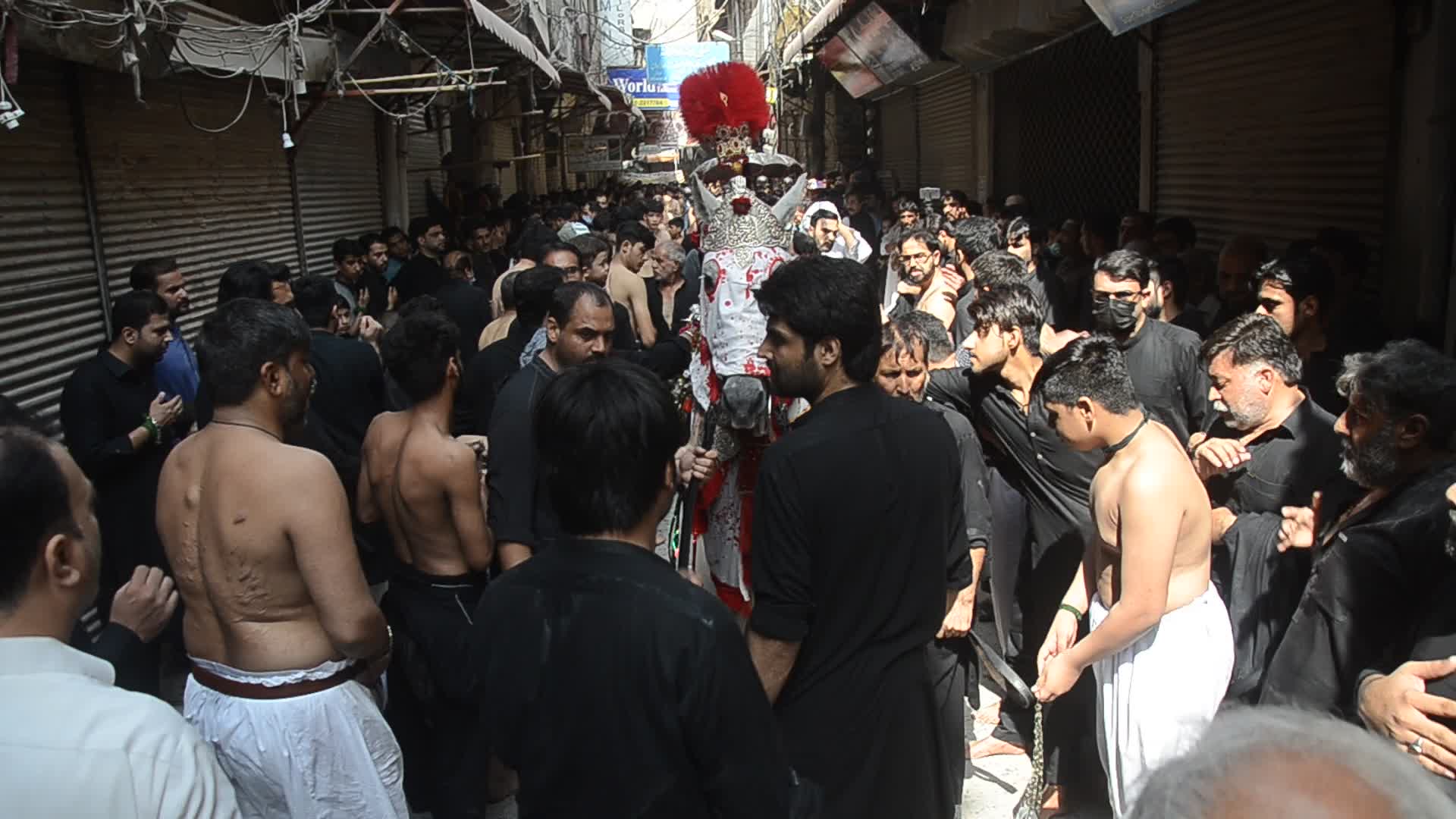 10th Muharram procession in Peshawar 