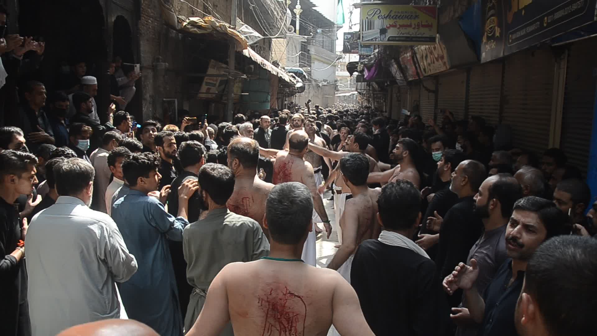 10th Muharram procession in Peshawar 