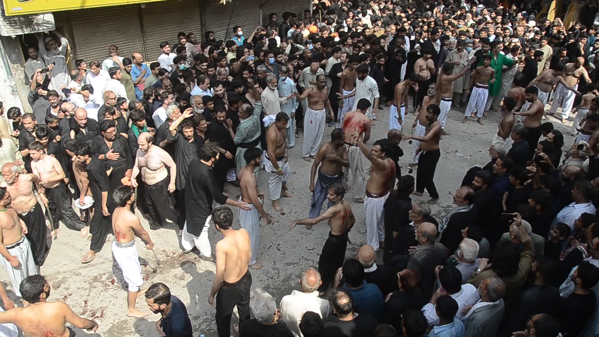 10th Muharram procession in Peshawar 
