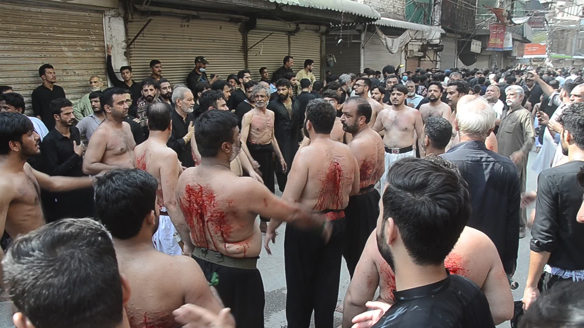 10th Muharram procession in Peshawar 