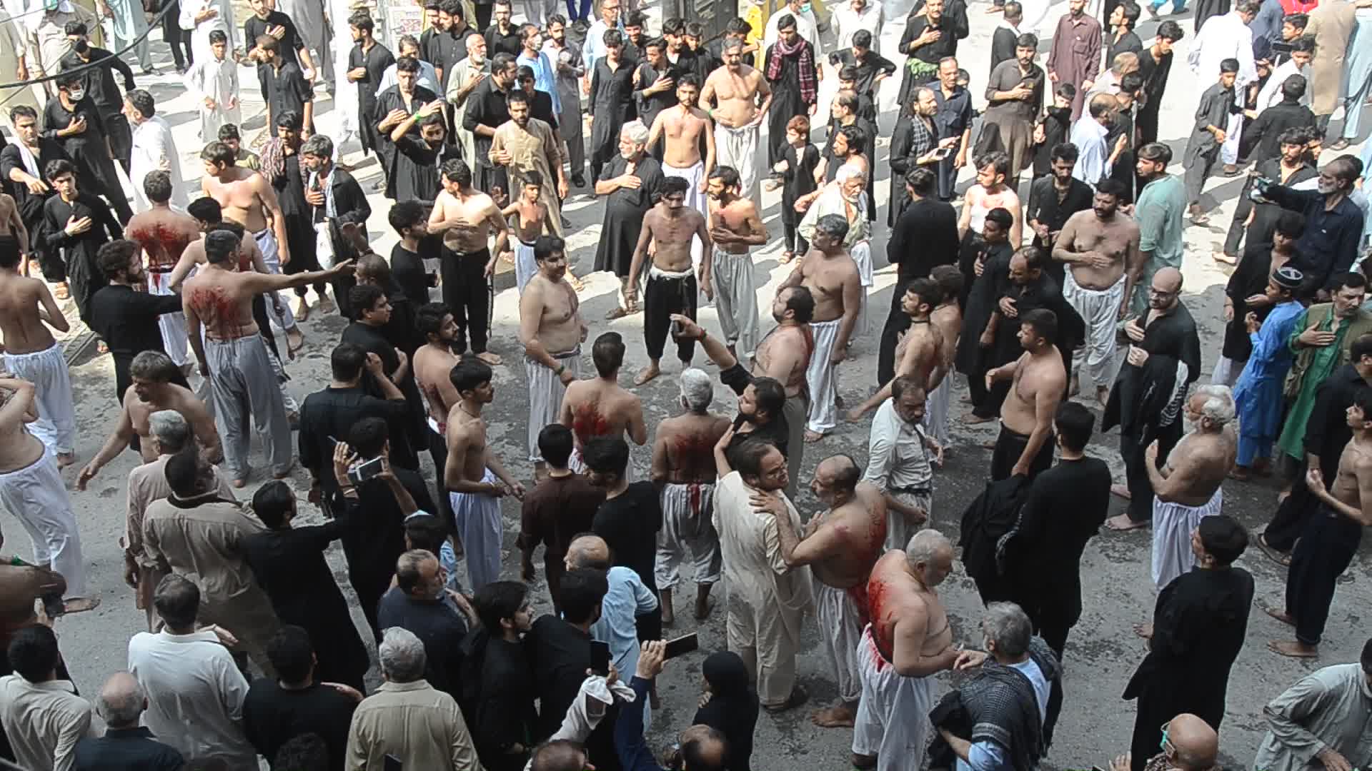 10th Muharram procession in Peshawar 