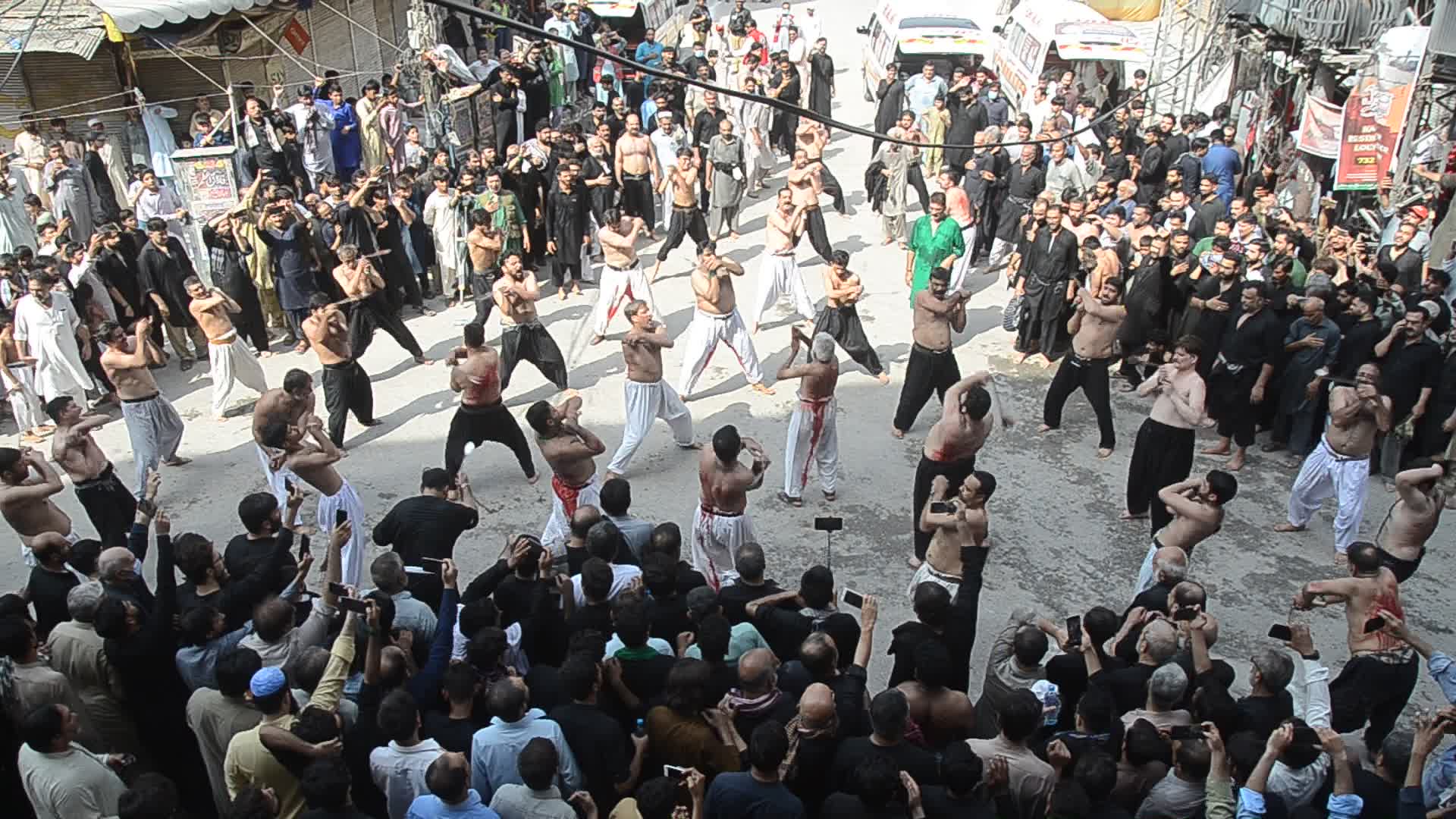 10th Muharram procession in Peshawar 
