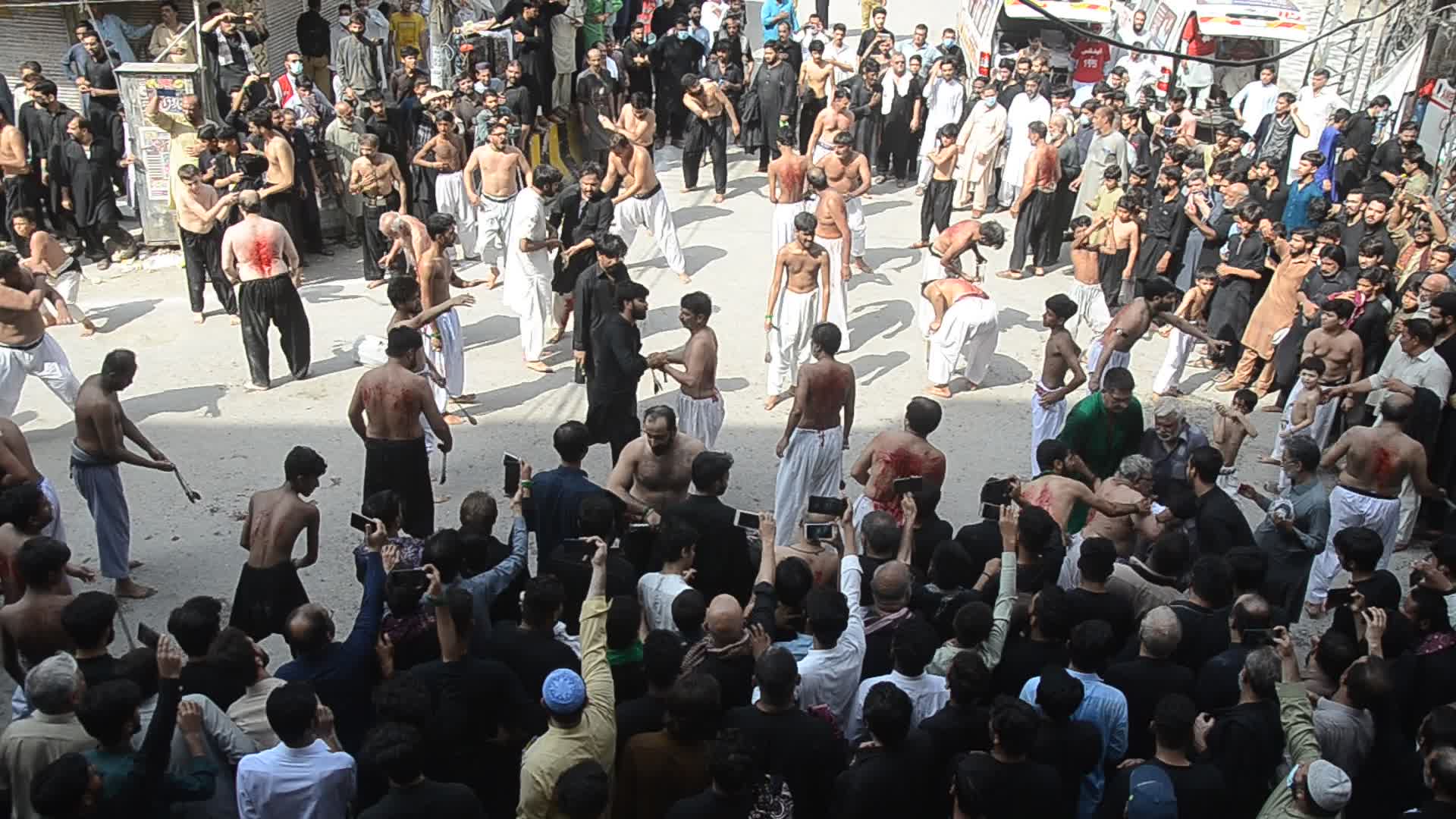 10th Muharram procession in Peshawar 