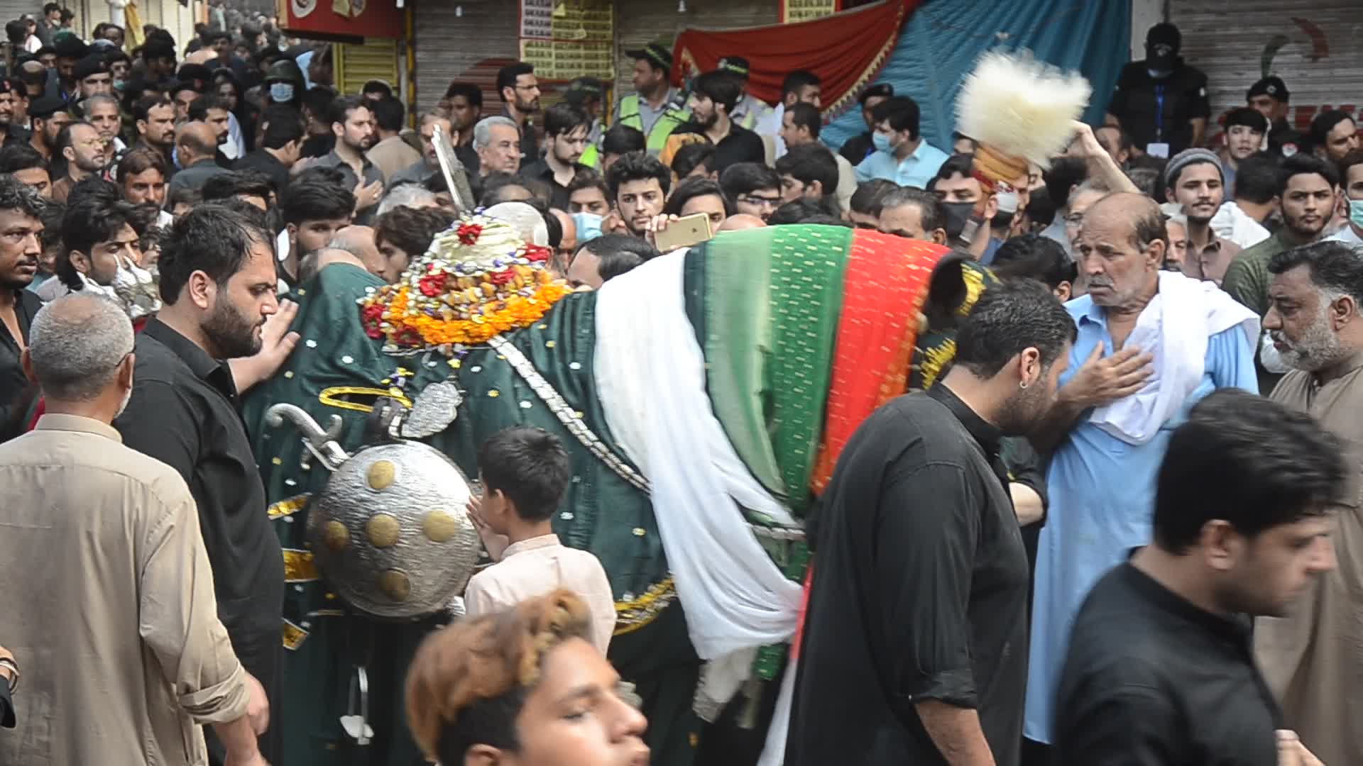 10th Muharram procession in Peshawar 