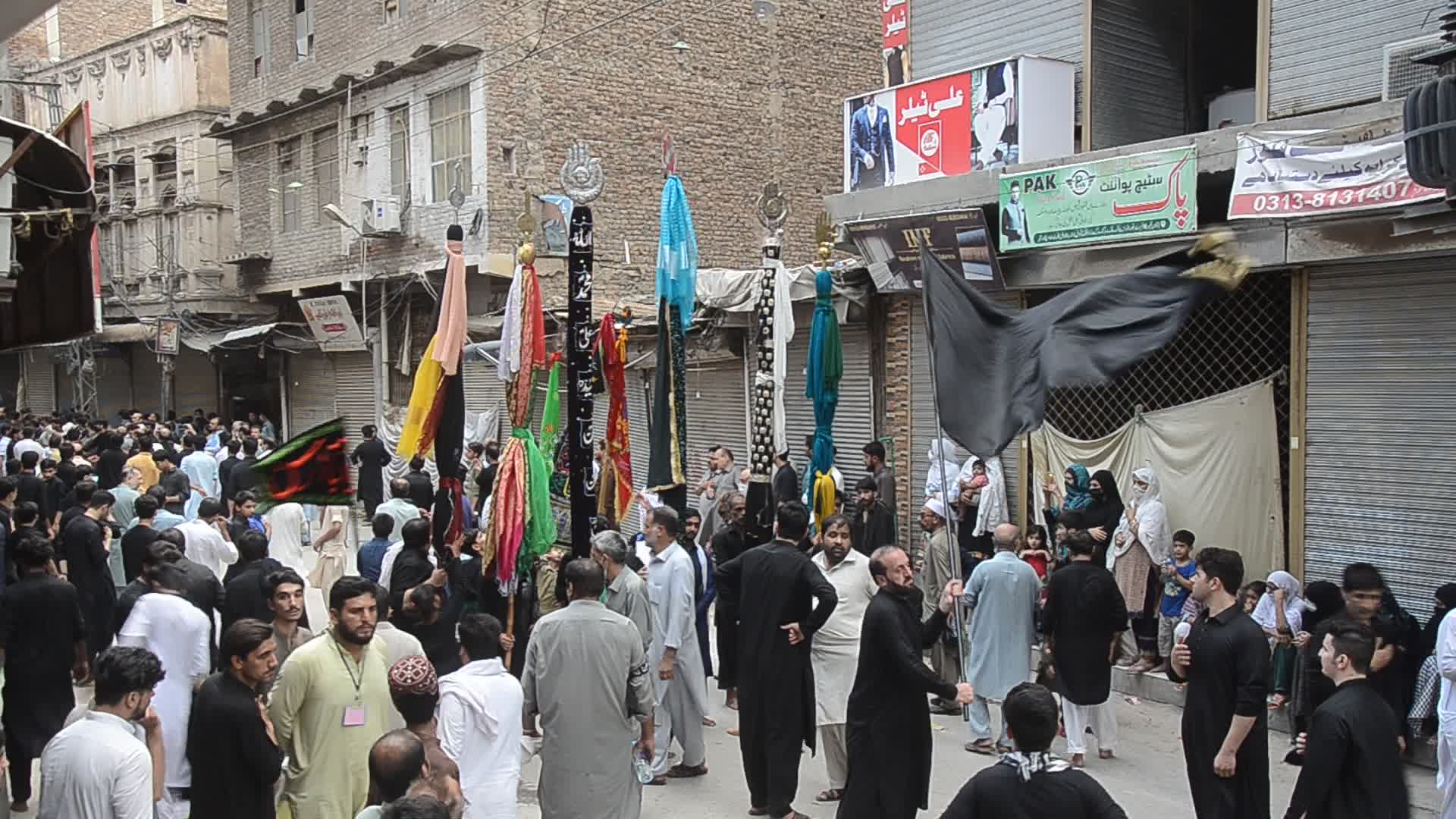 10th Muharram procession in Peshawar 