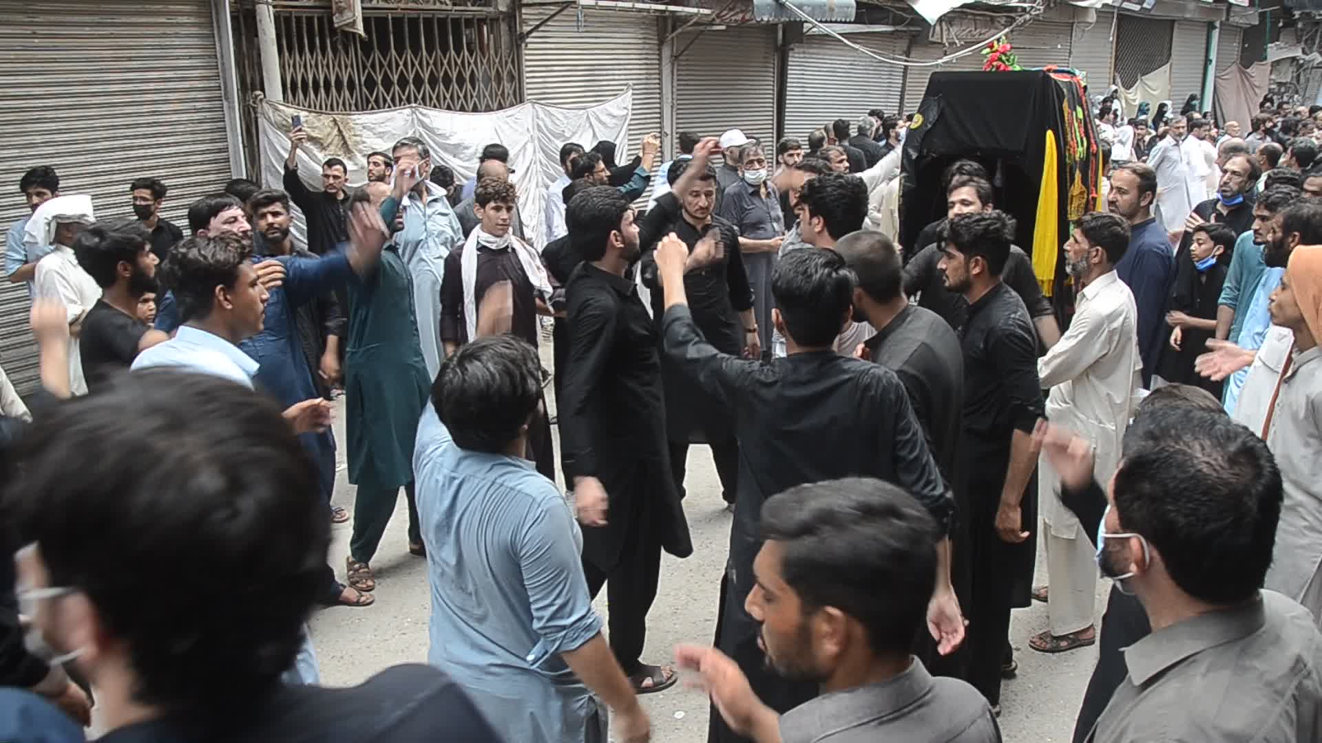 10th Muharram procession in Peshawar 