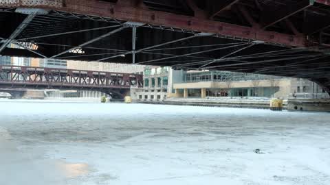 Extreme cold weather in Chicago