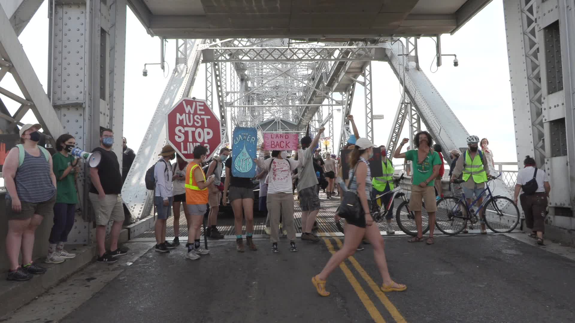 'Stop Line 3' Demonstration In Minnesota