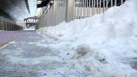 Extreme cold weather in Chicago