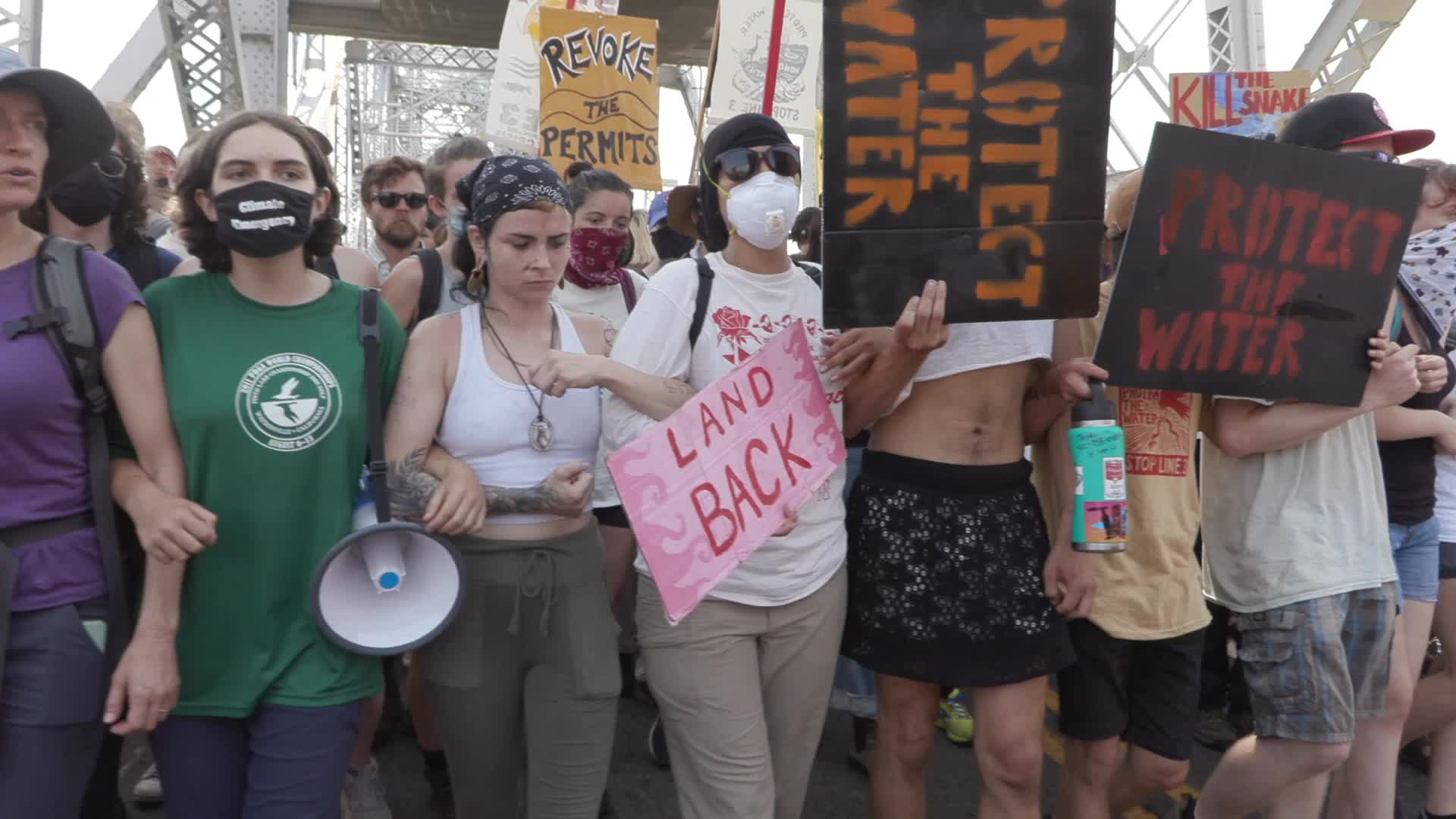 'Stop Line 3' Demonstration In Minnesota