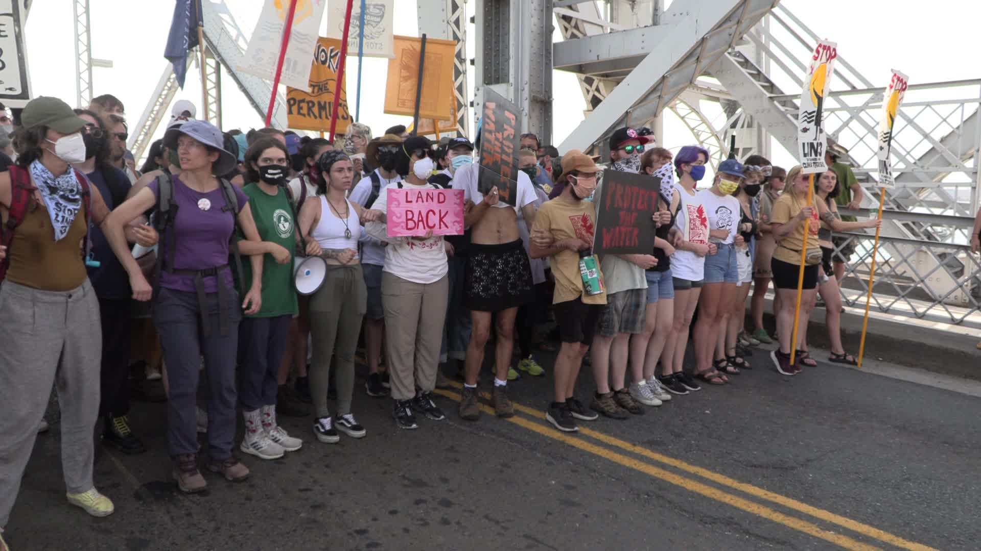 'Stop Line 3' Demonstration In Minnesota