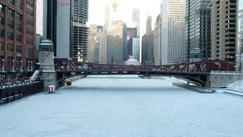 Extreme cold weather in Chicago