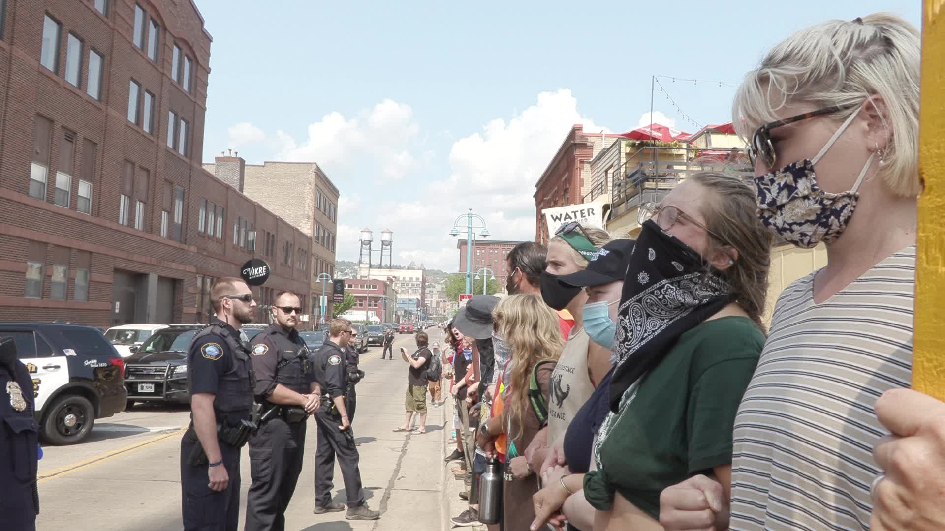 'Stop Line 3' Demonstration In Minnesota