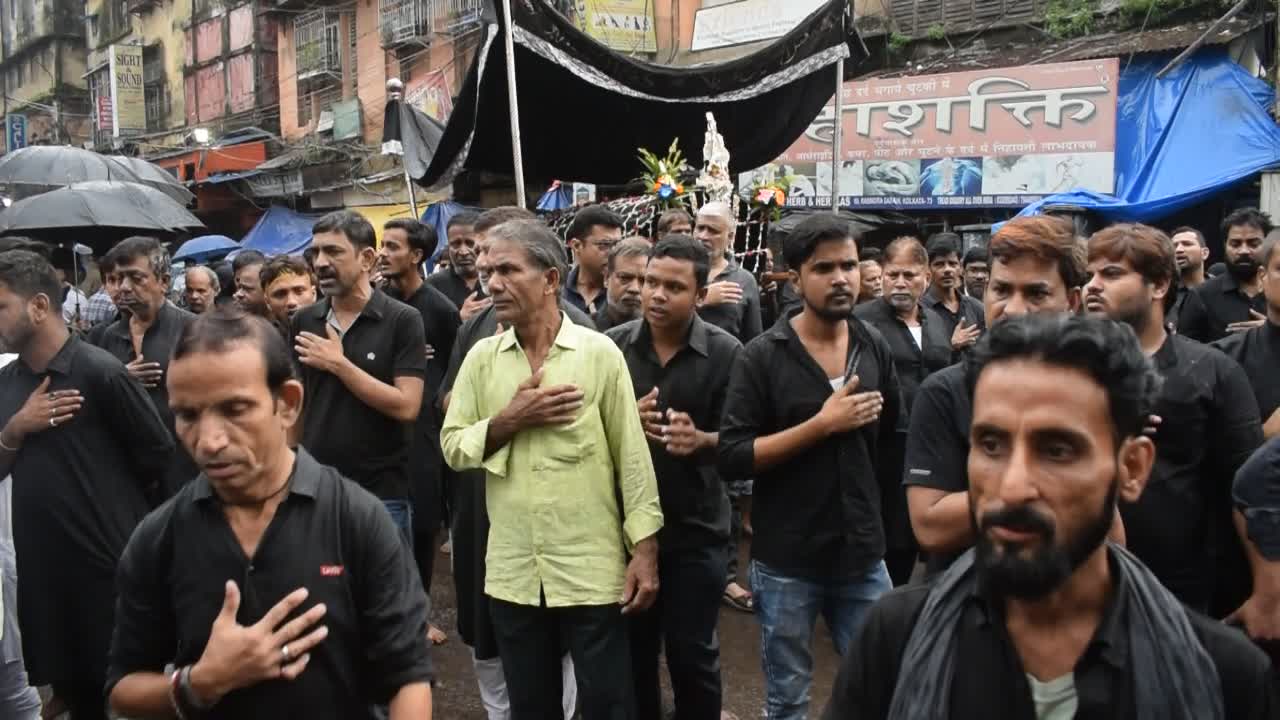 Shia Muslims Observing Muharram in Kolkata 