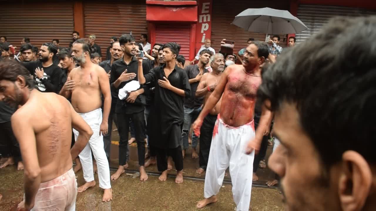 Shia Muslims Observing Muharram in Kolkata 
