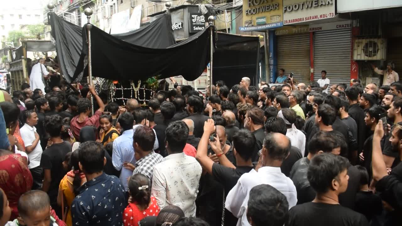 Shia Muslims Observing Muharram in Kolkata 