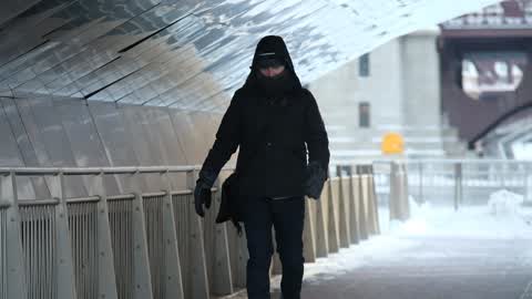 Extreme cold weather in Chicago