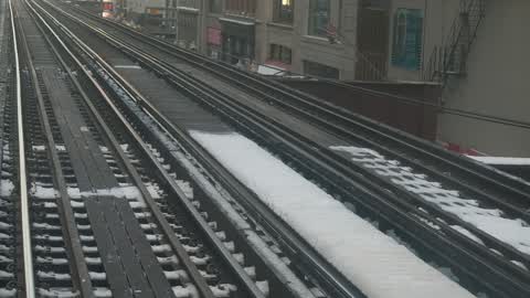 Extreme cold weather in Chicago