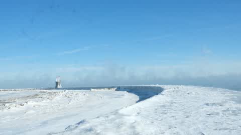Extreme cold weather in Chicago
