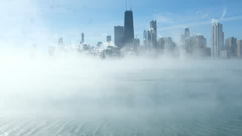 Extreme cold weather in Chicago