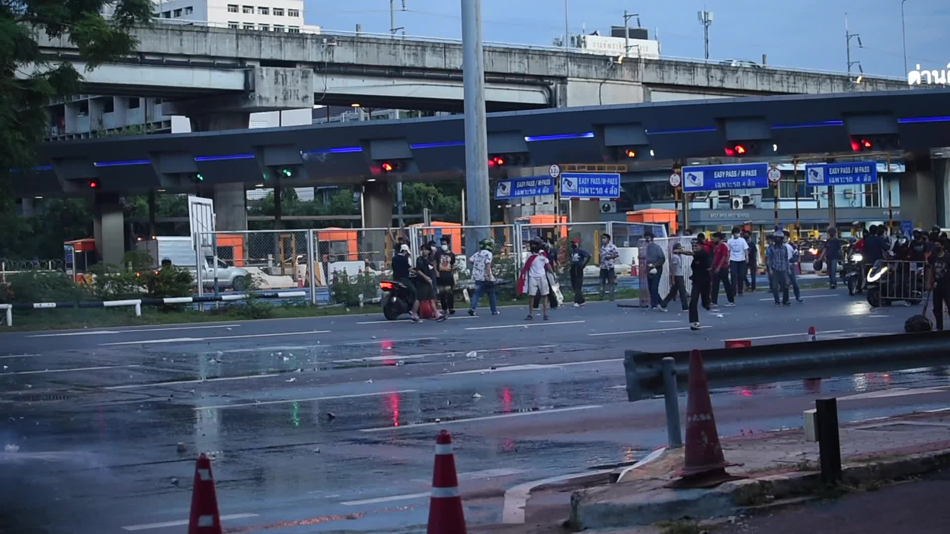 Anti-government protest in Bangkok, Thailand