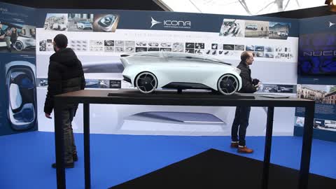 2019 Concept-cars Exhibition And Automobile Design In Paris