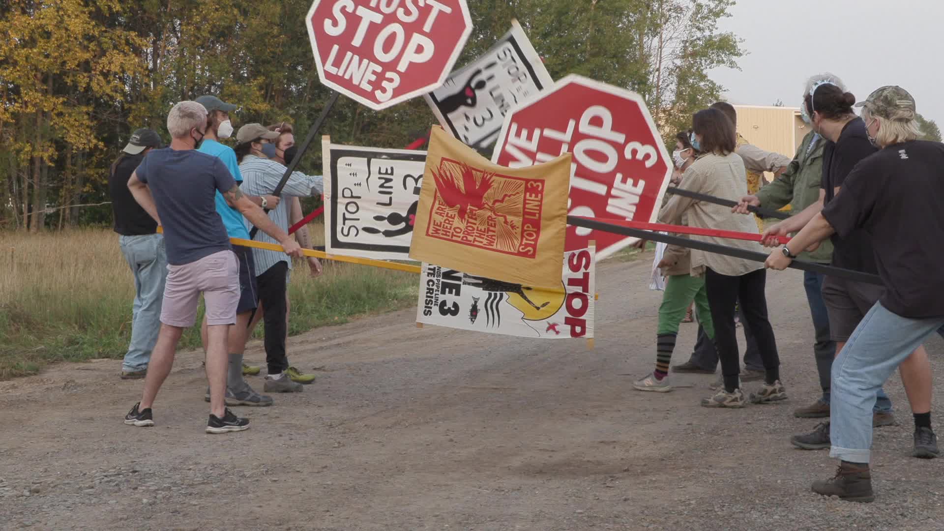 Line 3 Pipeline Blockade