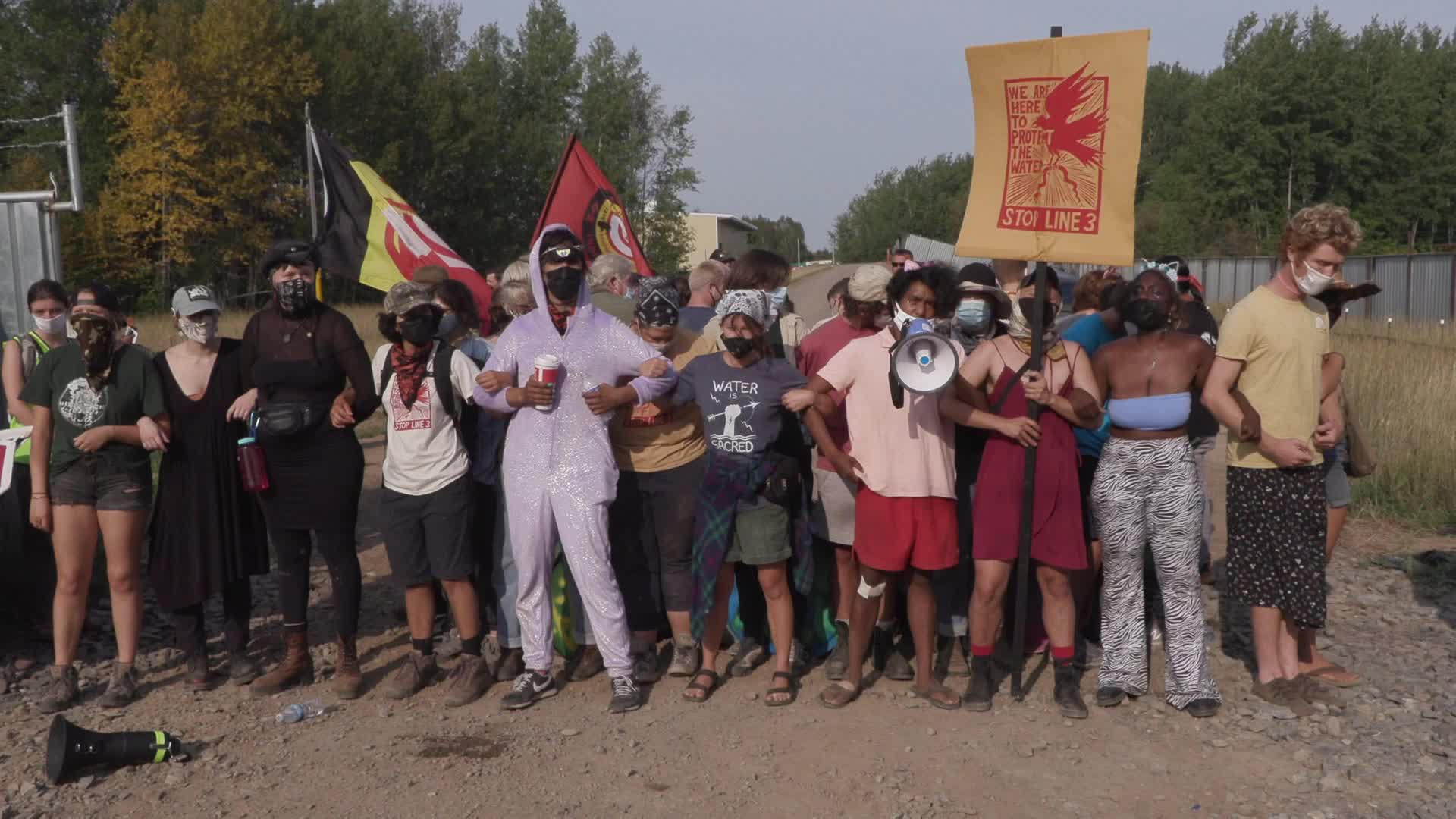 Line 3 Pipeline Blockade