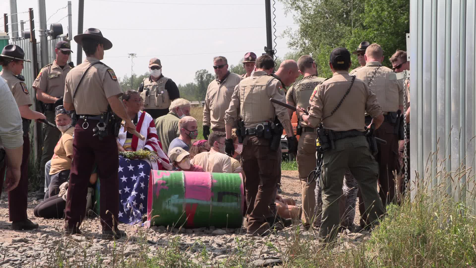 Line 3 Pipeline Blockade