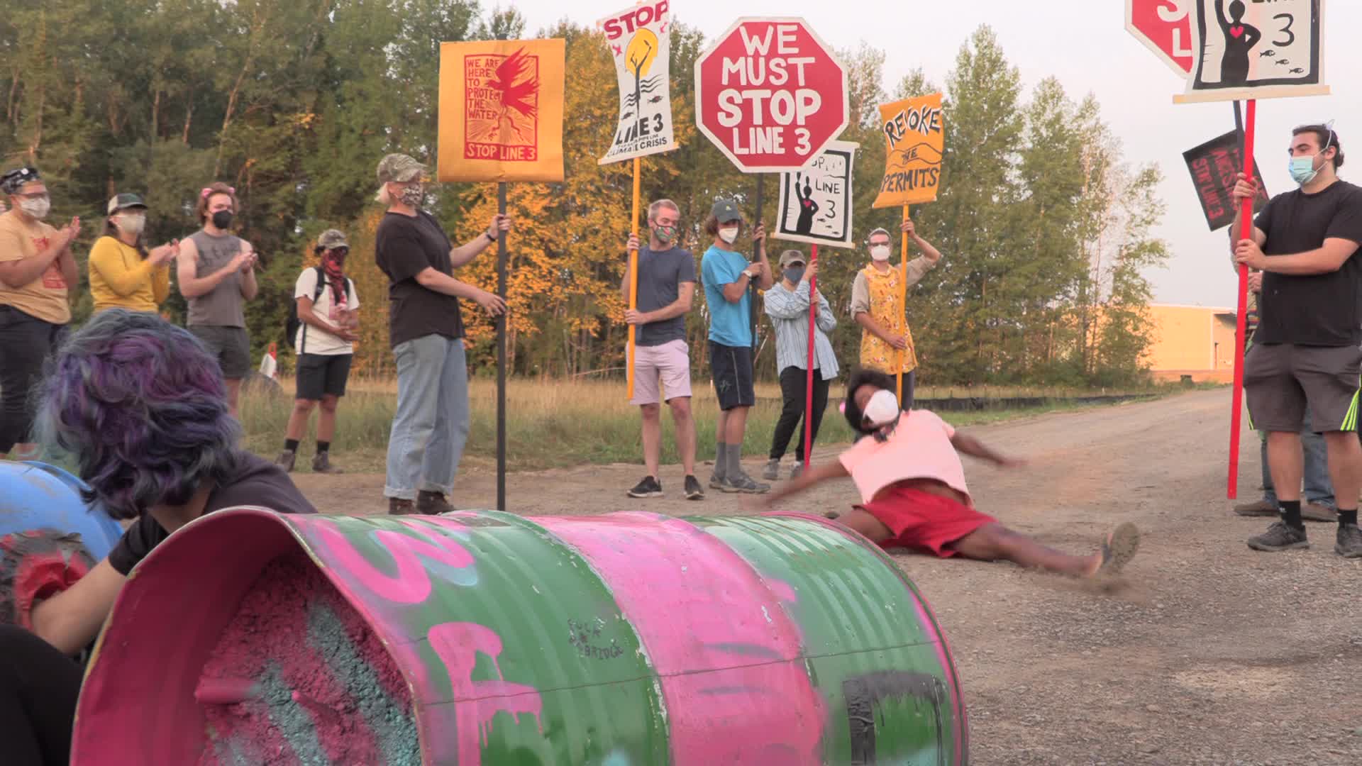 Line 3 Pipeline Blockade