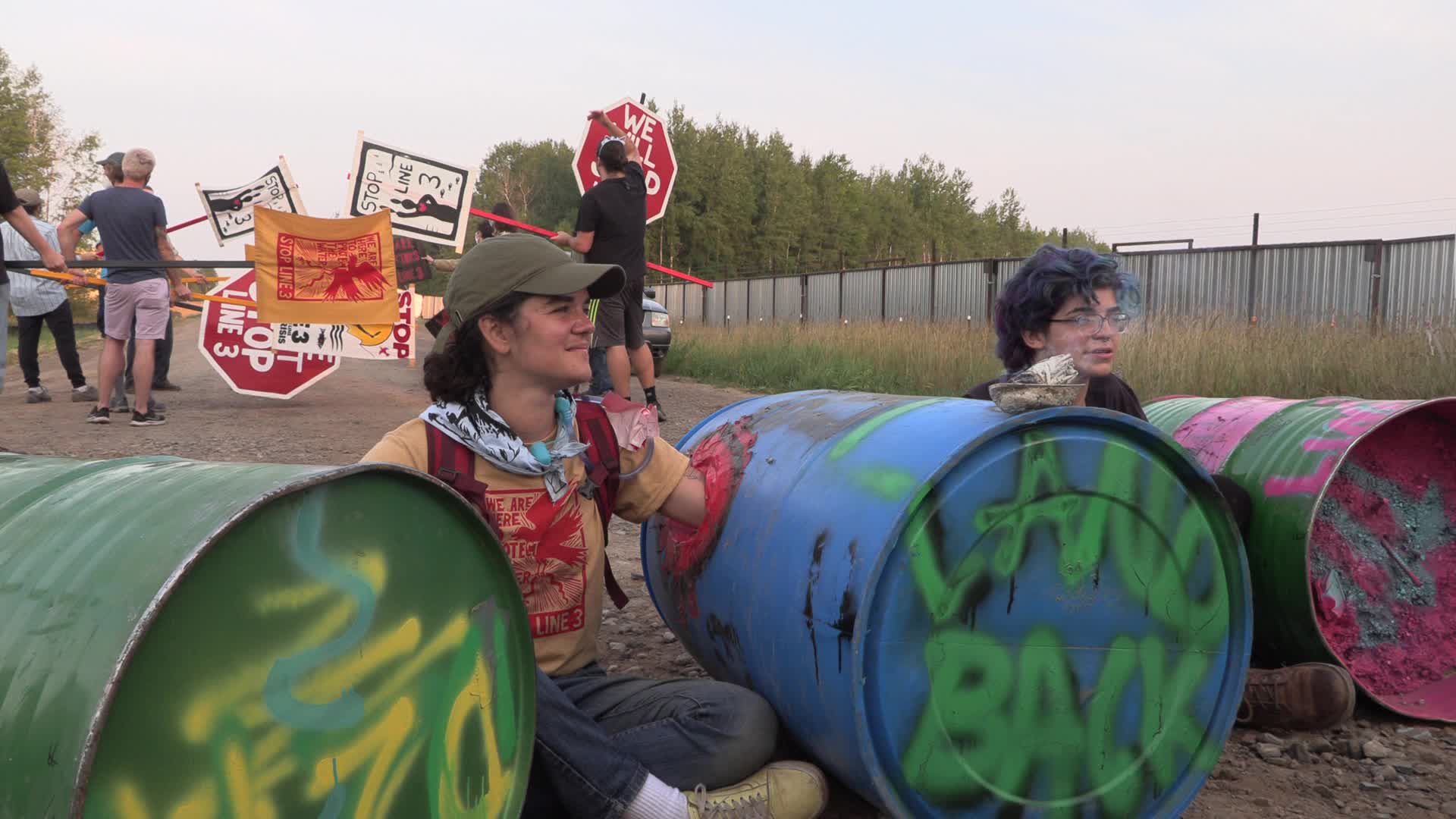 Line 3 Pipeline Blockade