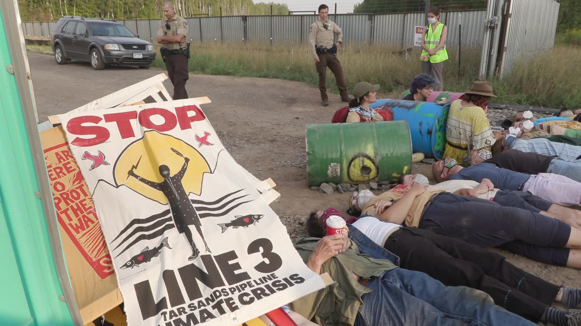 Line 3 Pipeline Blockade