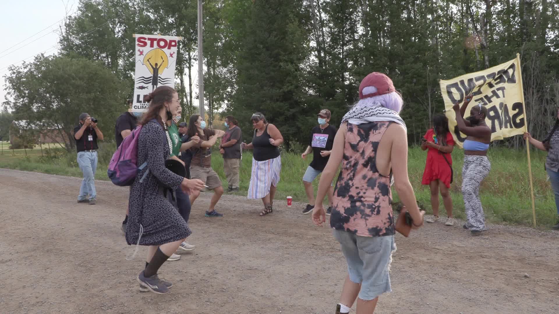 Line 3 Pipeline Blockade