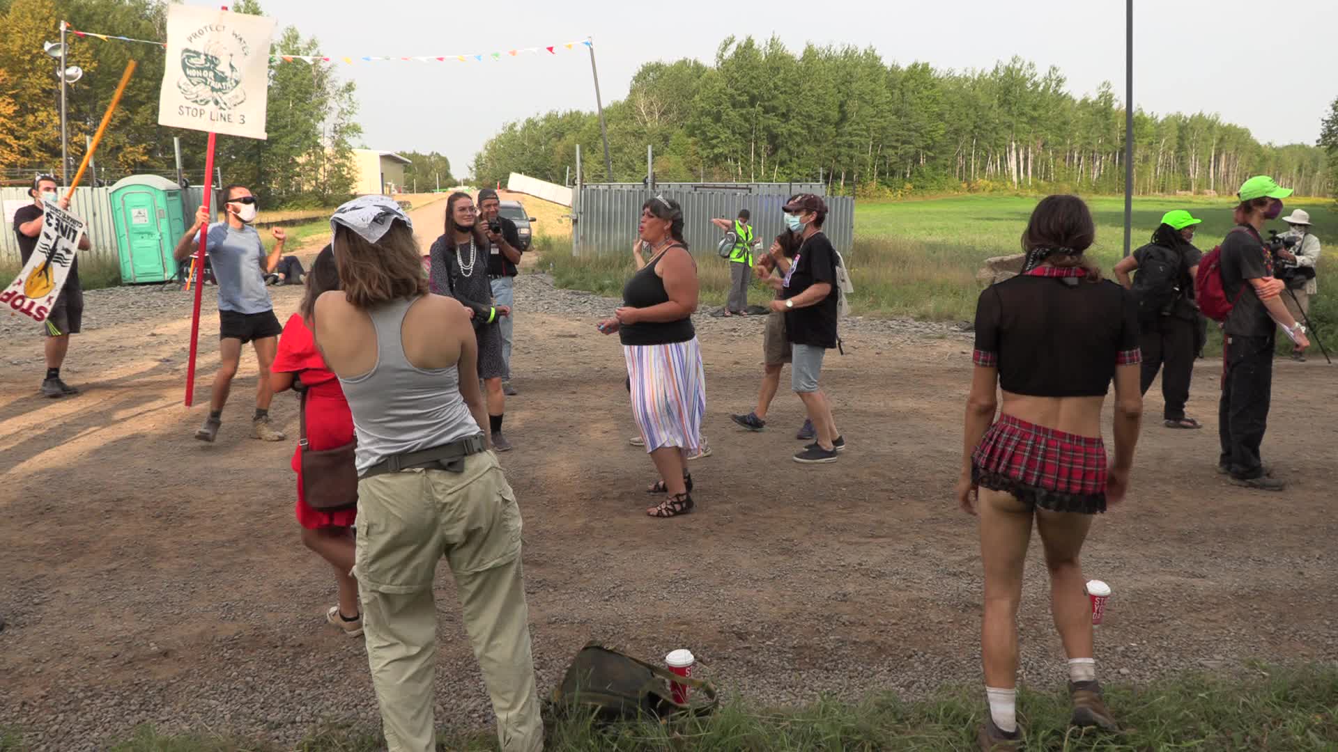 Line 3 Pipeline Blockade