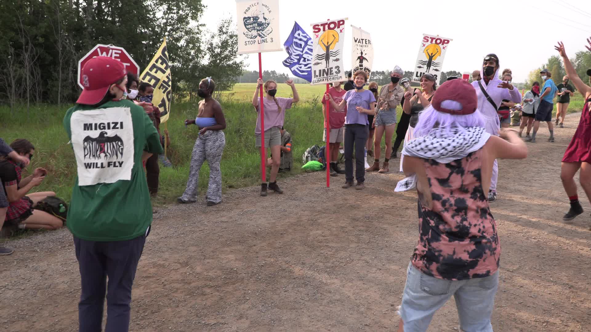 Line 3 Pipeline Blockade