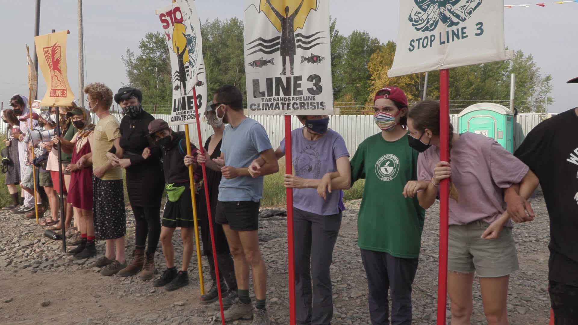 Line 3 Pipeline Blockade