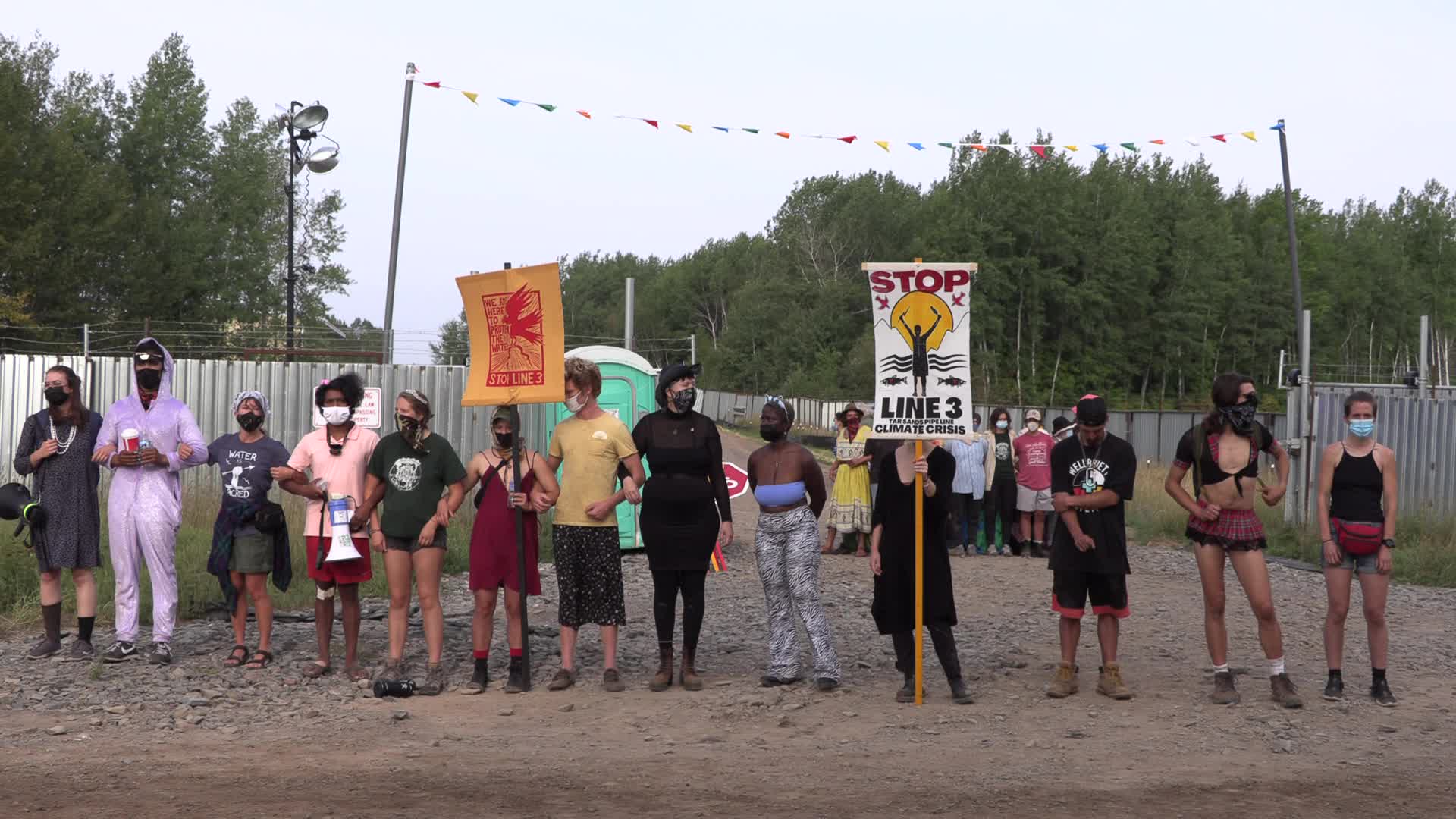 Line 3 Pipeline Blockade