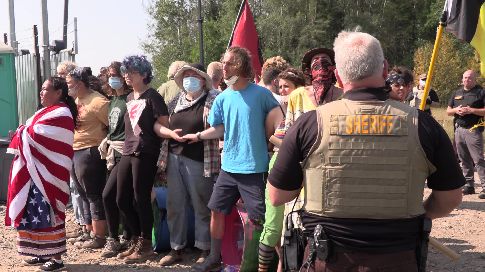 Line 3 Pipeline Blockade