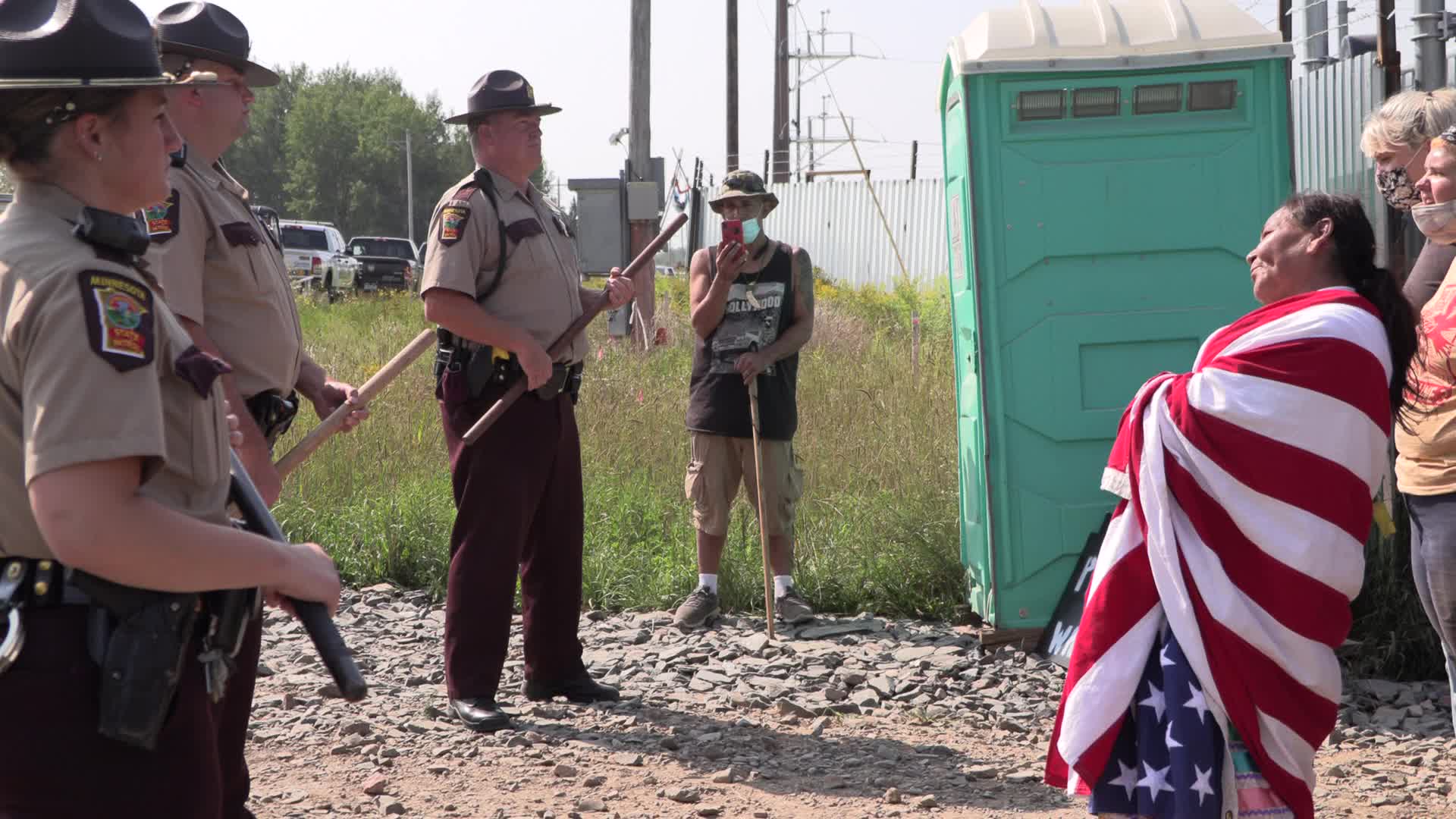 Line 3 Pipeline Blockade