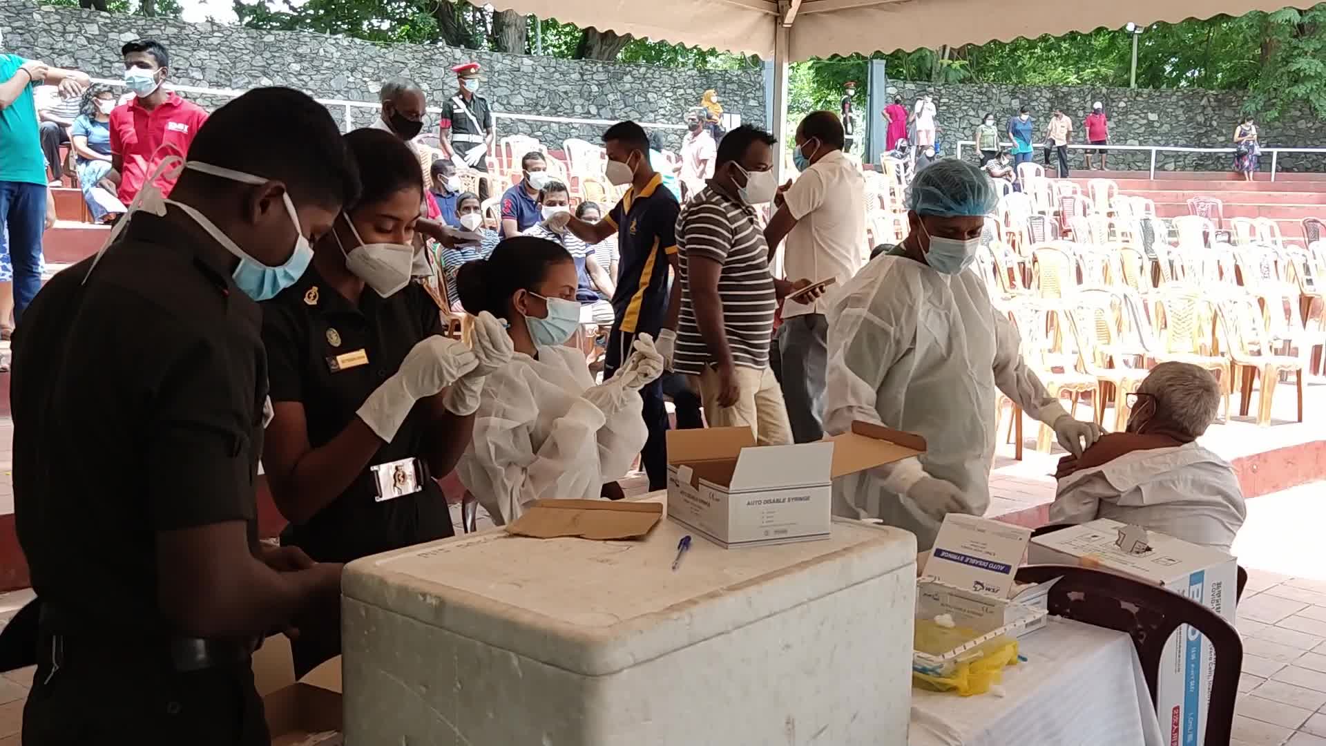 Coronavirus emergency in Colombo, Sri Lanka
