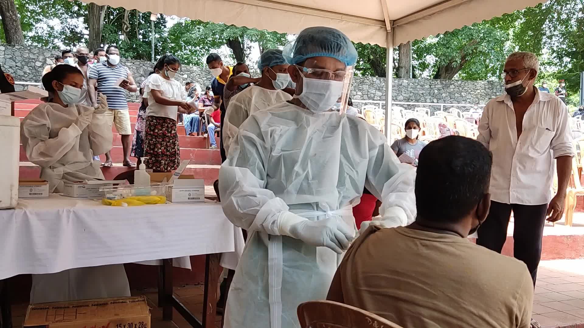 Coronavirus emergency in Colombo, Sri Lanka