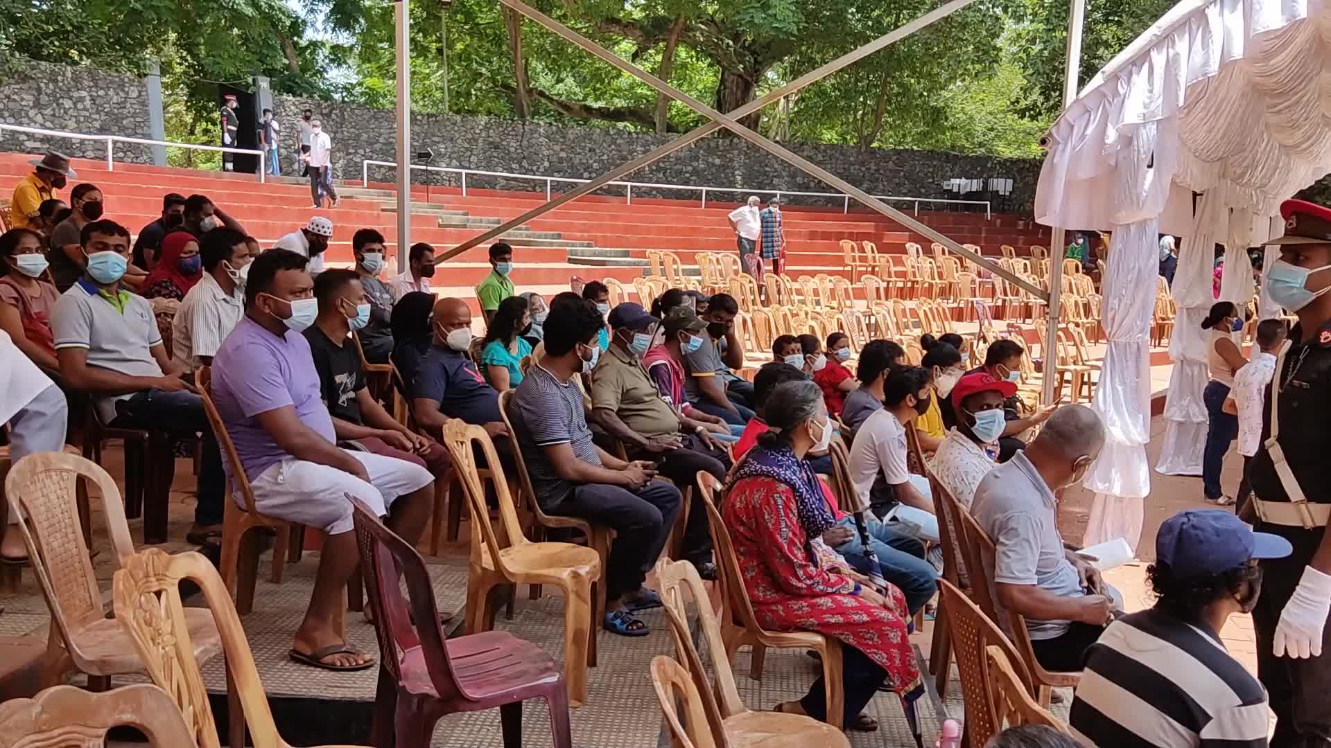 Coronavirus emergency in Colombo, Sri Lanka