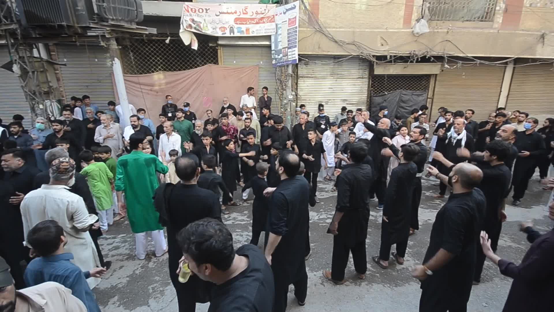 8th Muharram procession in Peshawar
