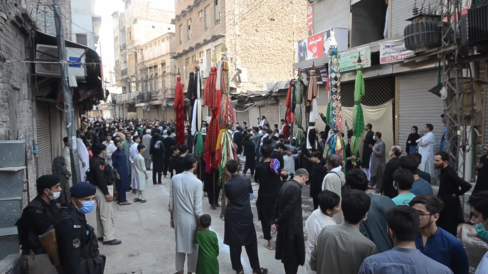 8th Muharram procession in Peshawar
