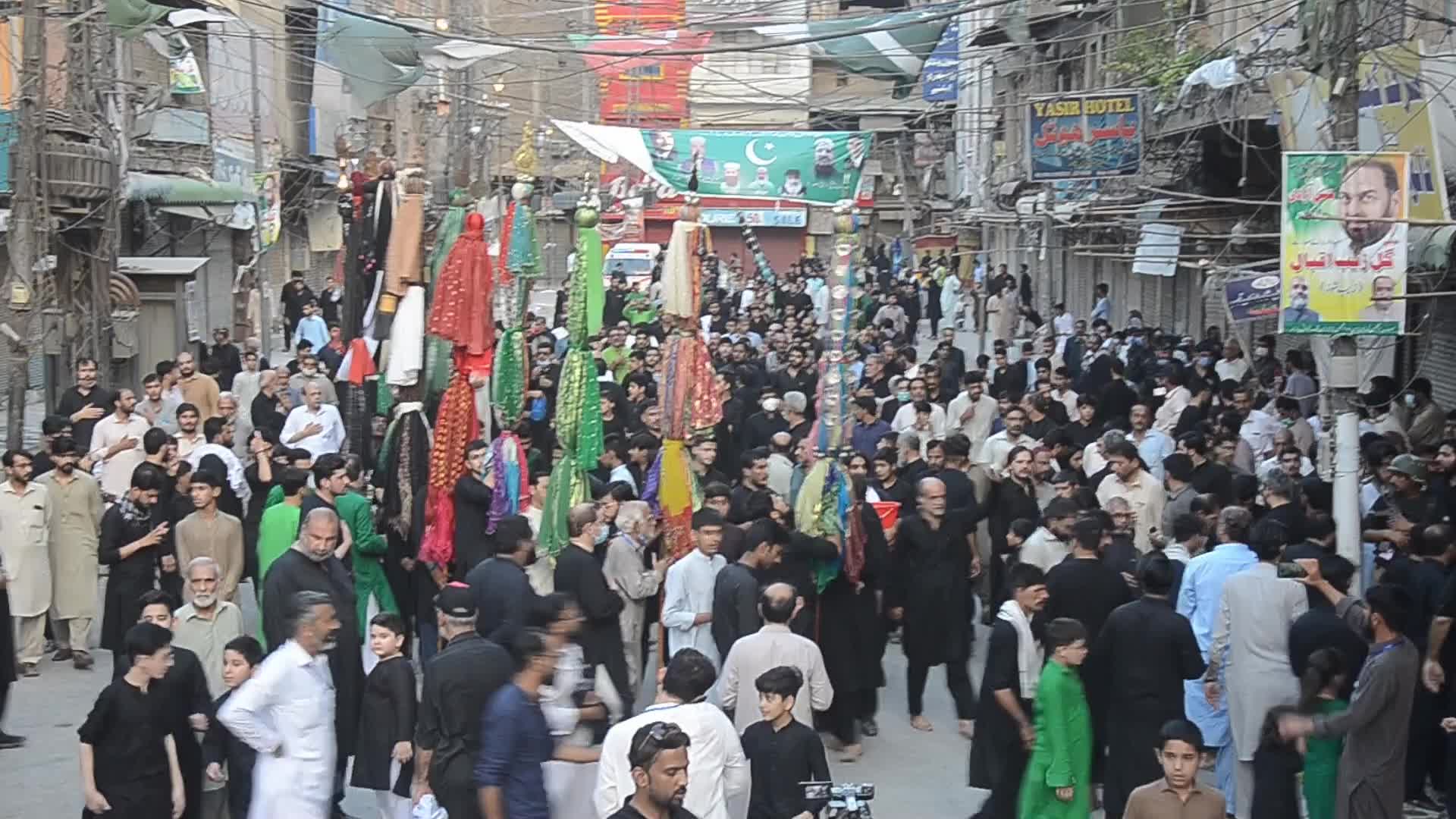 8th Muharram procession in Peshawar