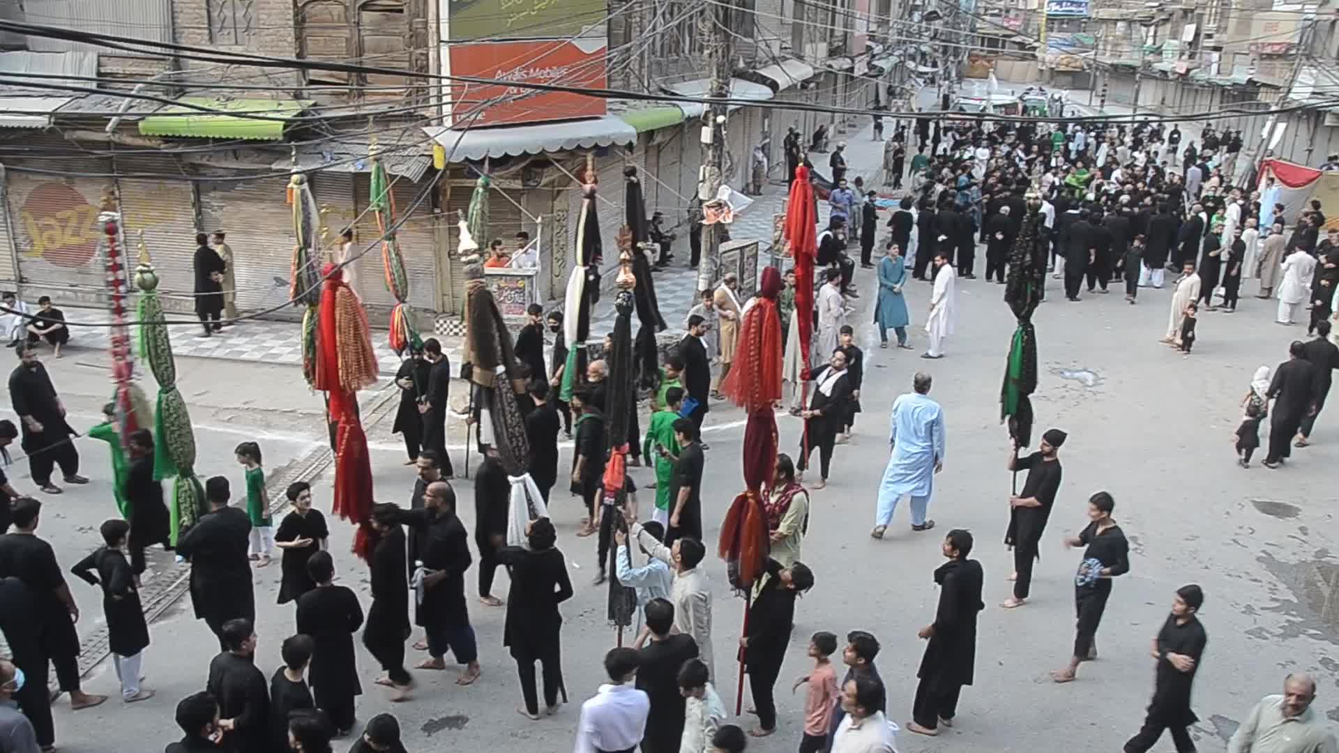 8th Muharram procession in Peshawar
