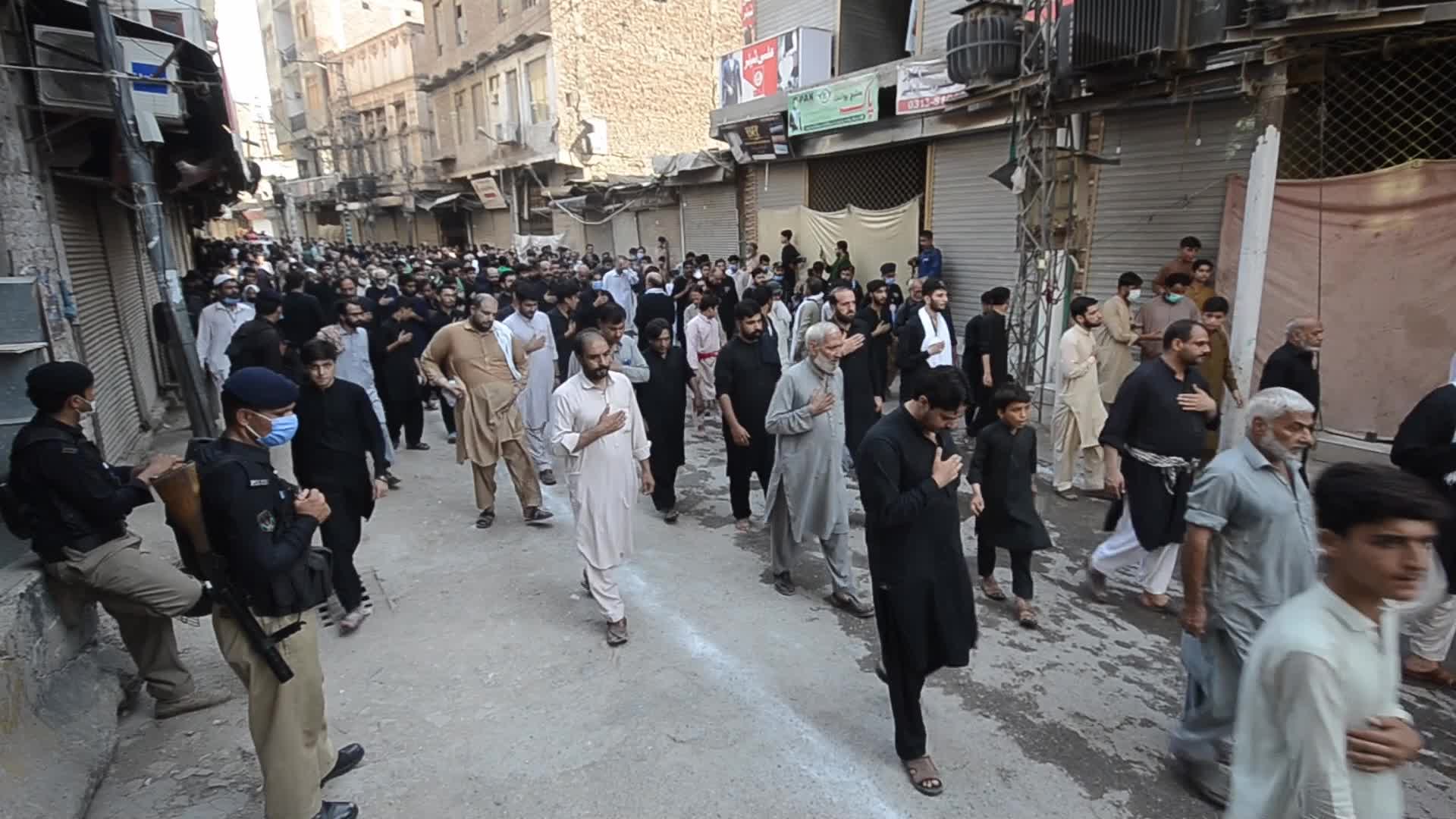 8th Muharram procession in Peshawar