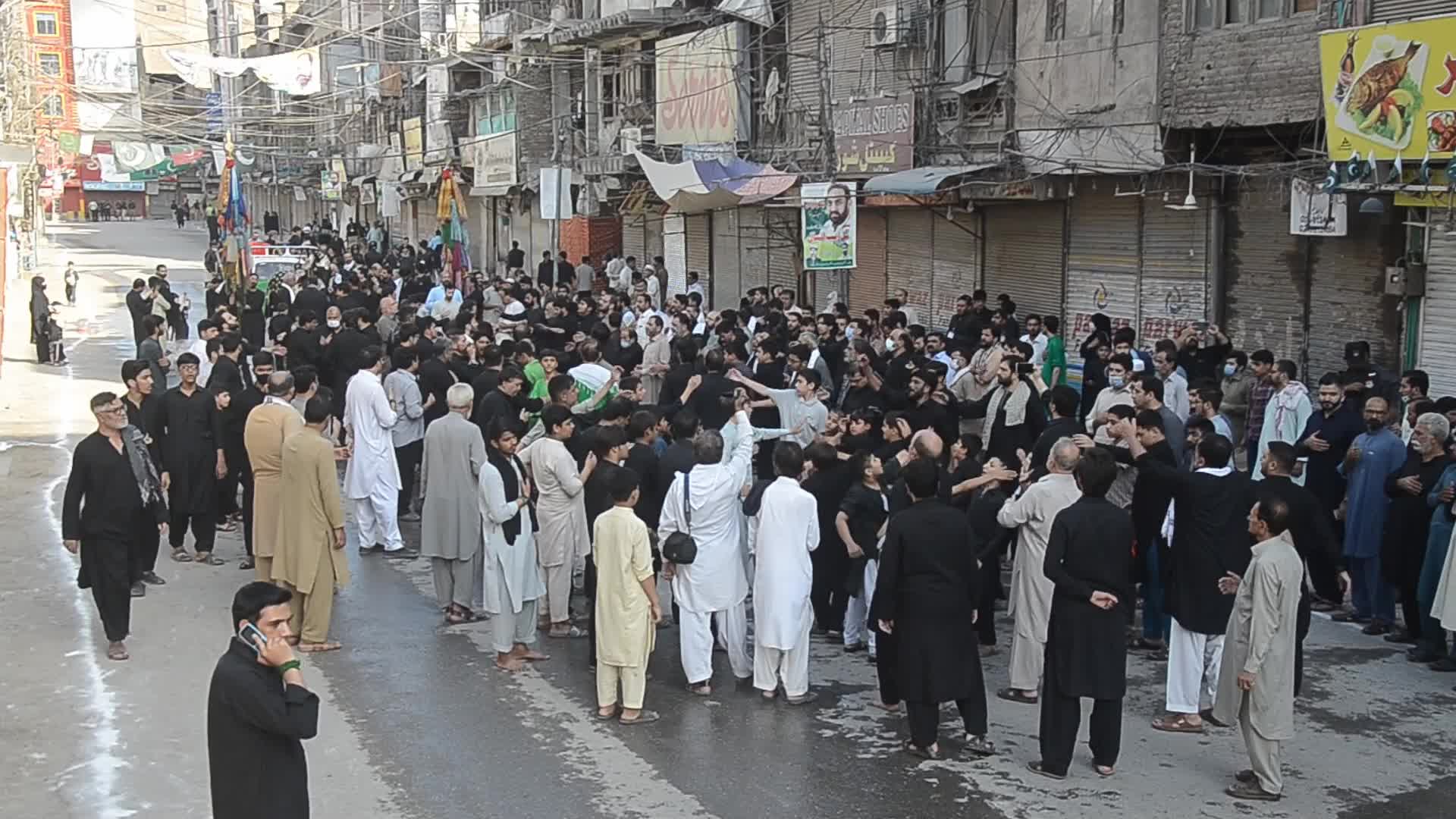 7th Muharram procession in Peshawar