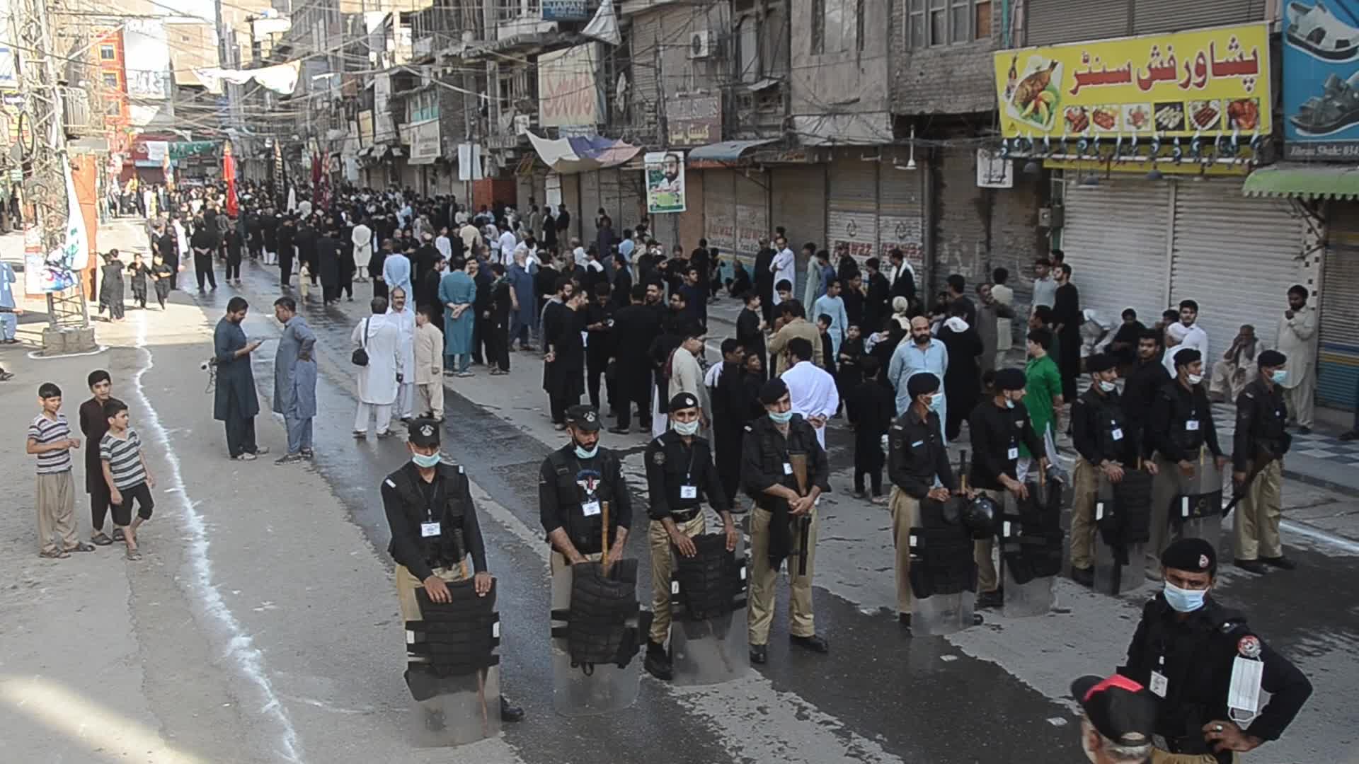 7th Muharram procession in Peshawar