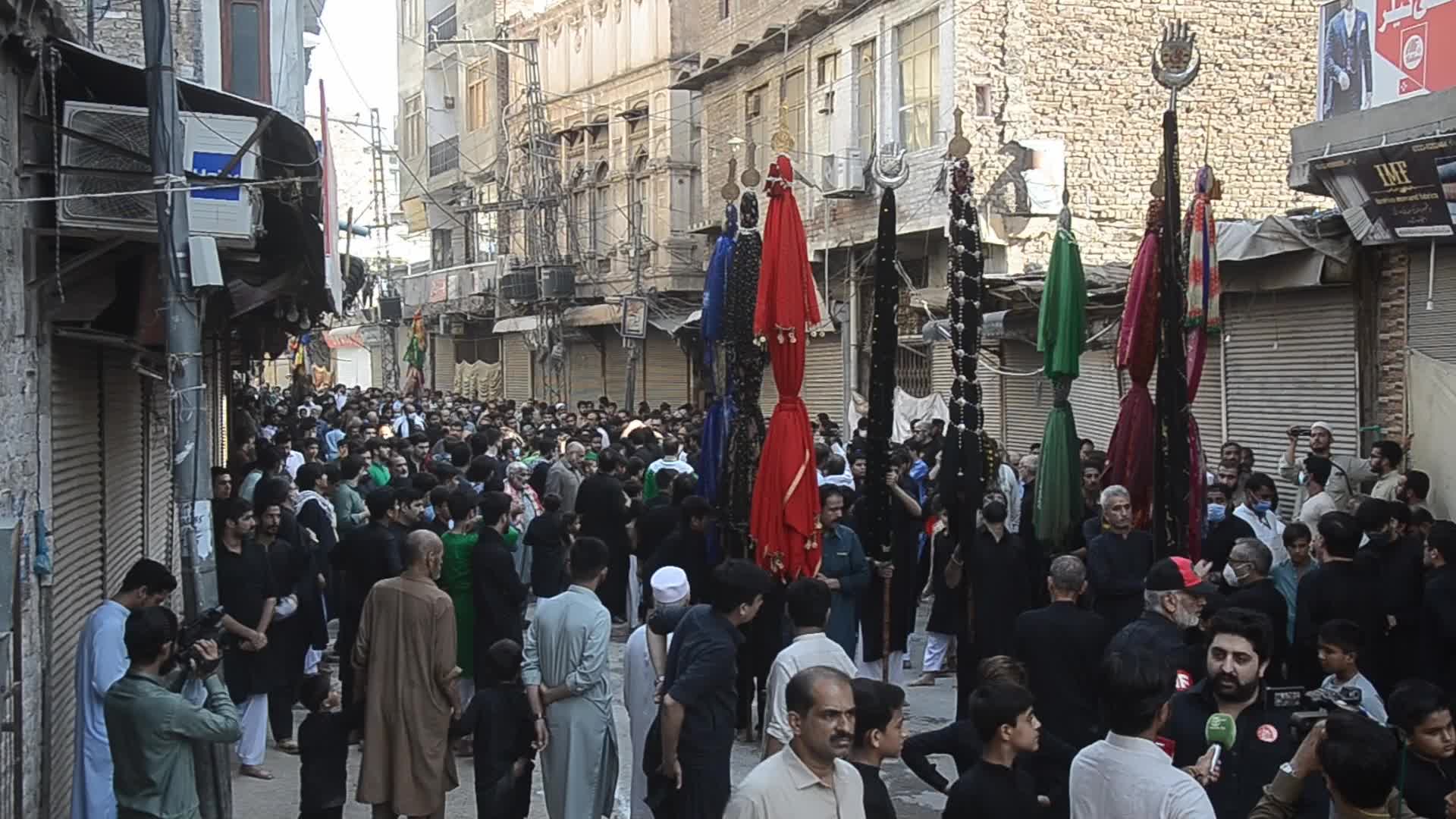 7th Muharram procession in Peshawar